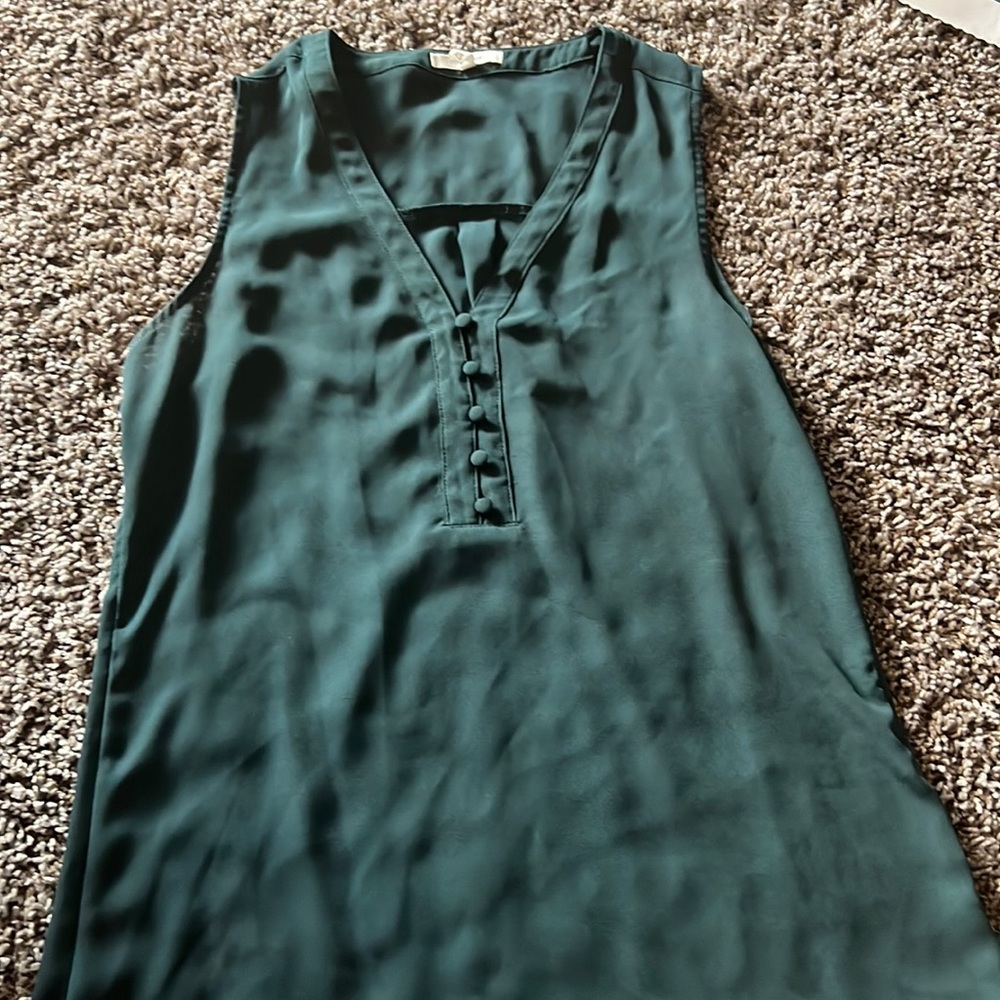 Green blouse size XS